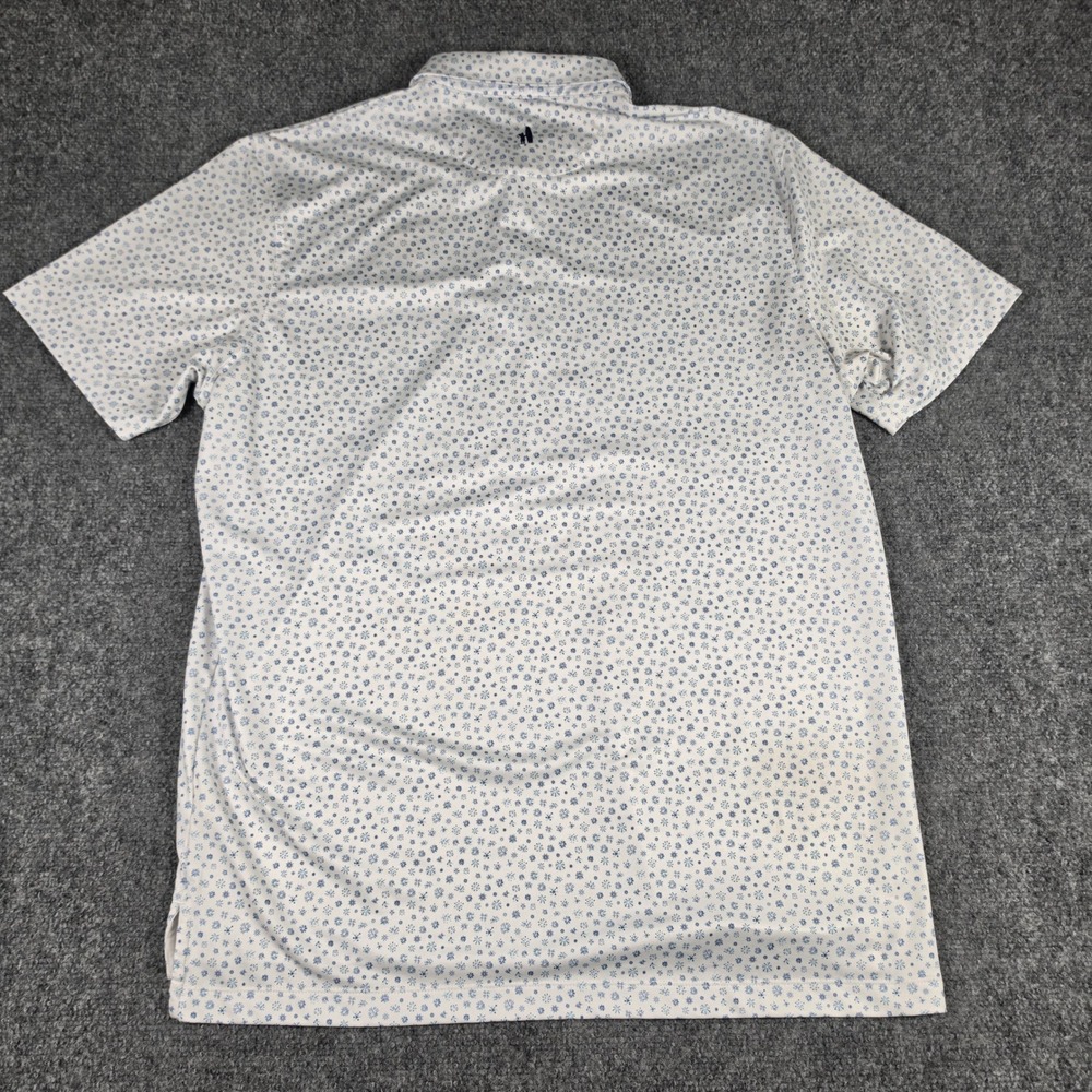 Bali Hai Johnnie-O Sparkler Polo Mens L Lake Blue Performance Golf JMPO100280 - Picture 8 of 8